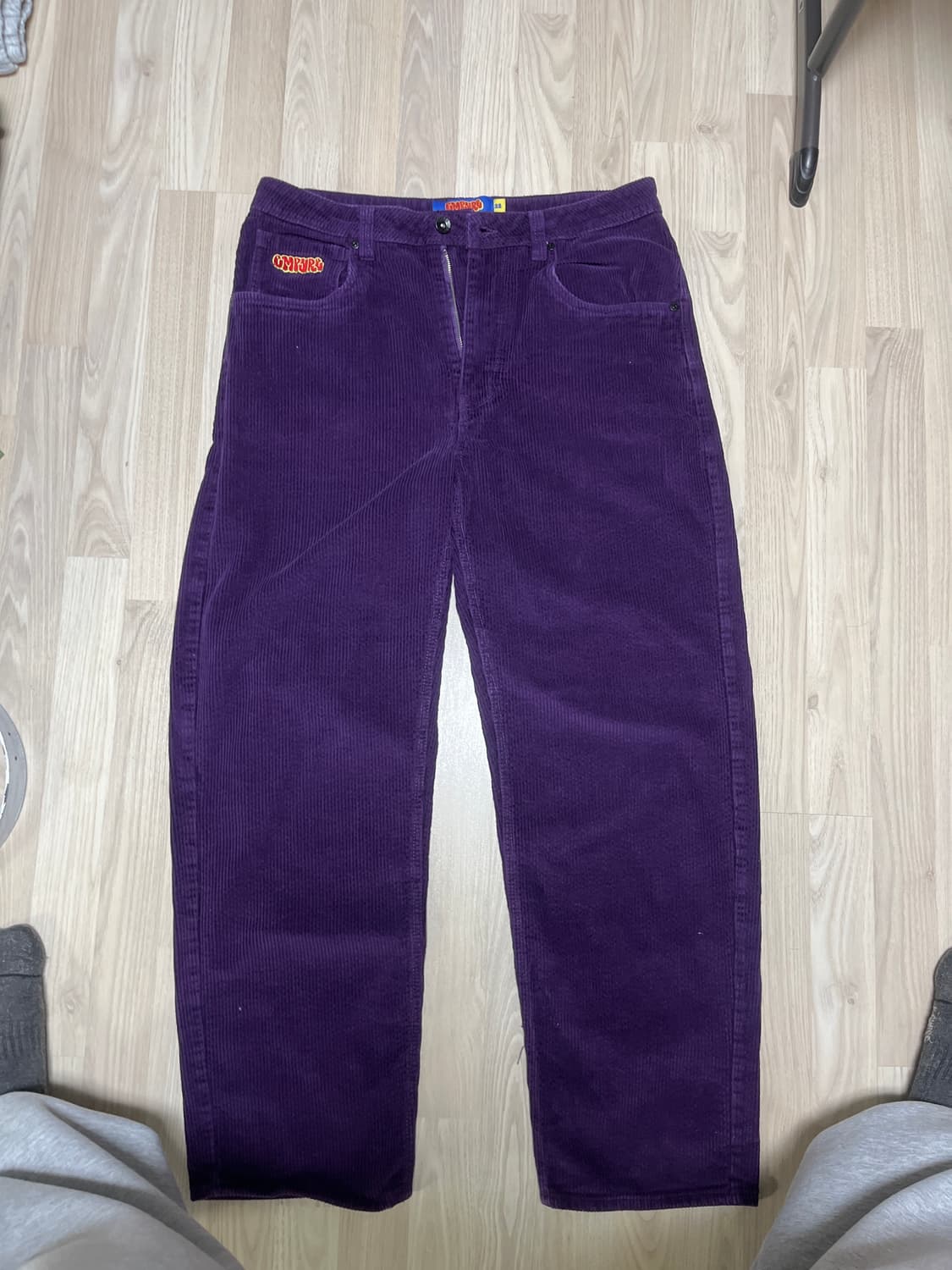 POLO 랄프로렌 흰색 티셔츠 + 엠파이어코듀로이 베기팬츠 상품이미지4