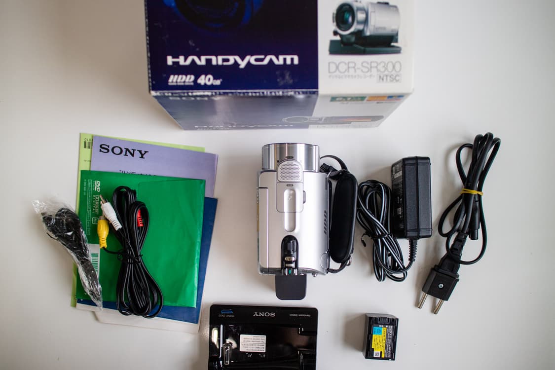 Sony DCR-SR300 / 빈티지 디지털 캠코더 상품이미지9