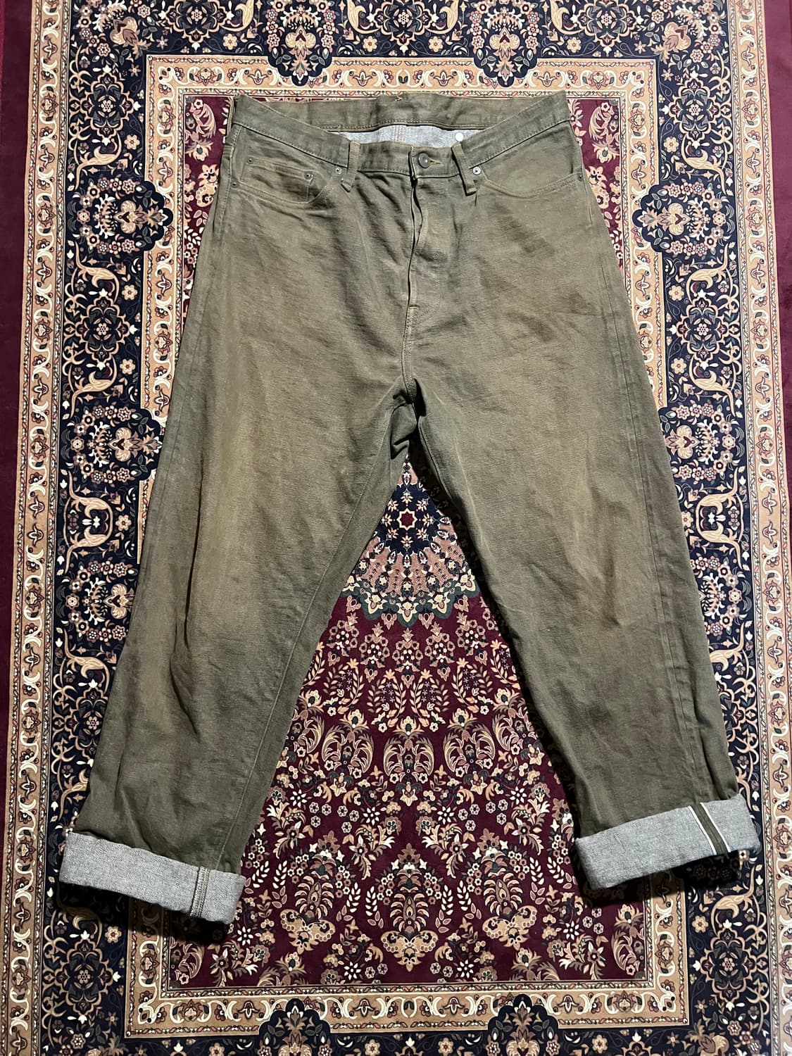 나이젤 카본 Nigel Cabourn 셀비지 데님 34 상품이미지1