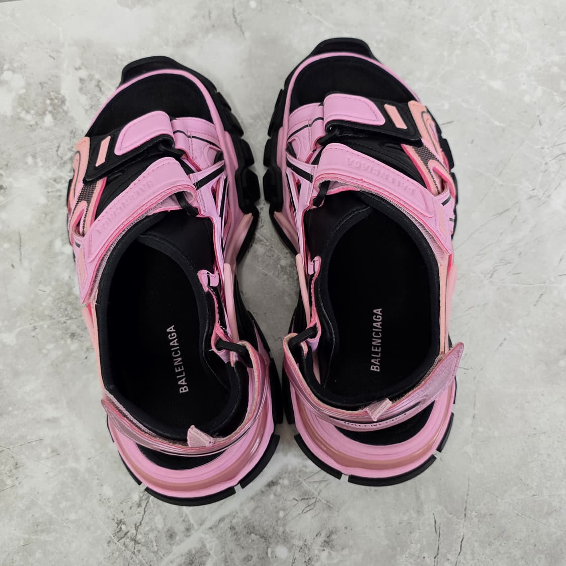 발렌시아가 트랙 샌들 핑크 35사이즈 225 230 판매 상품이미지6
