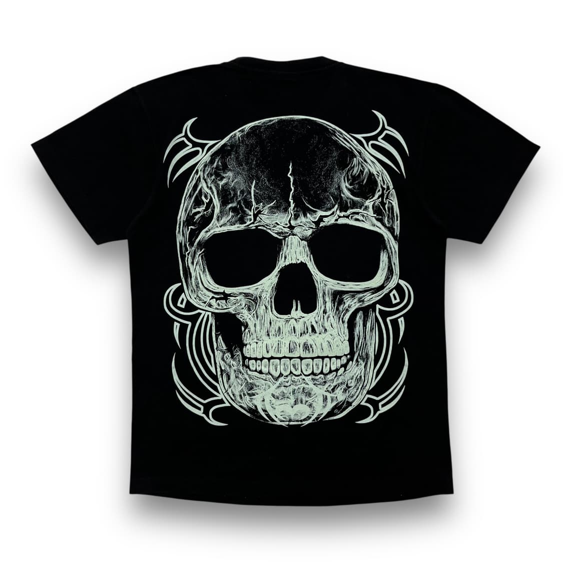 Rock Chang Skull Tribal T-shirt 상품이미지3