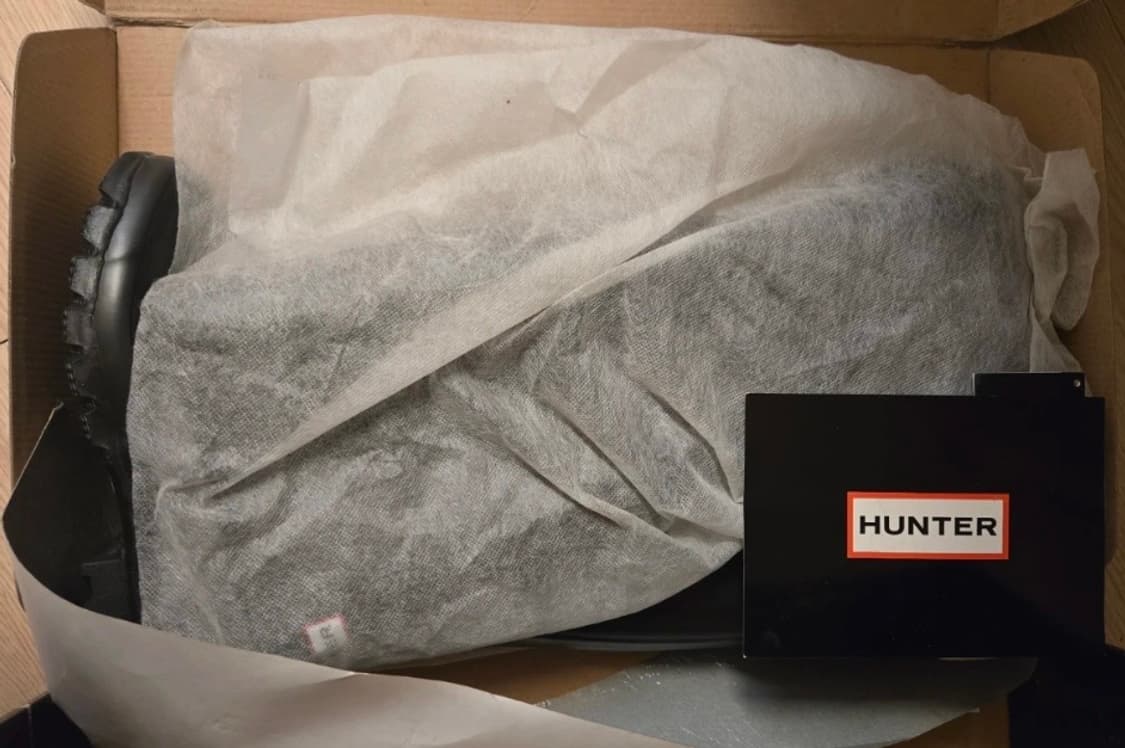  헌터 오리지널 톨 레인부츠 블랙 UK4 상품이미지4