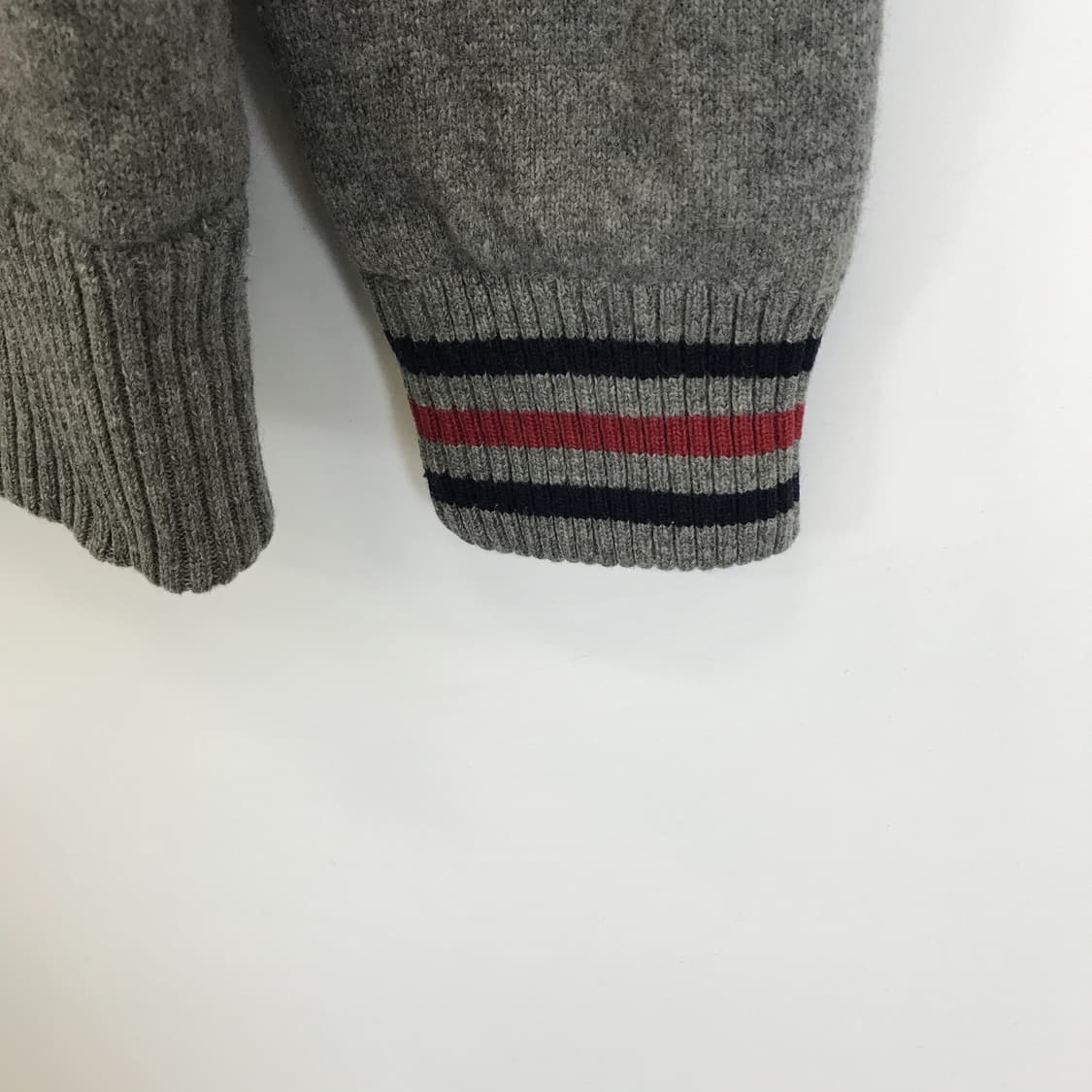 빈폴 울 그레이 방풍니트점퍼 [95] 상품이미지3