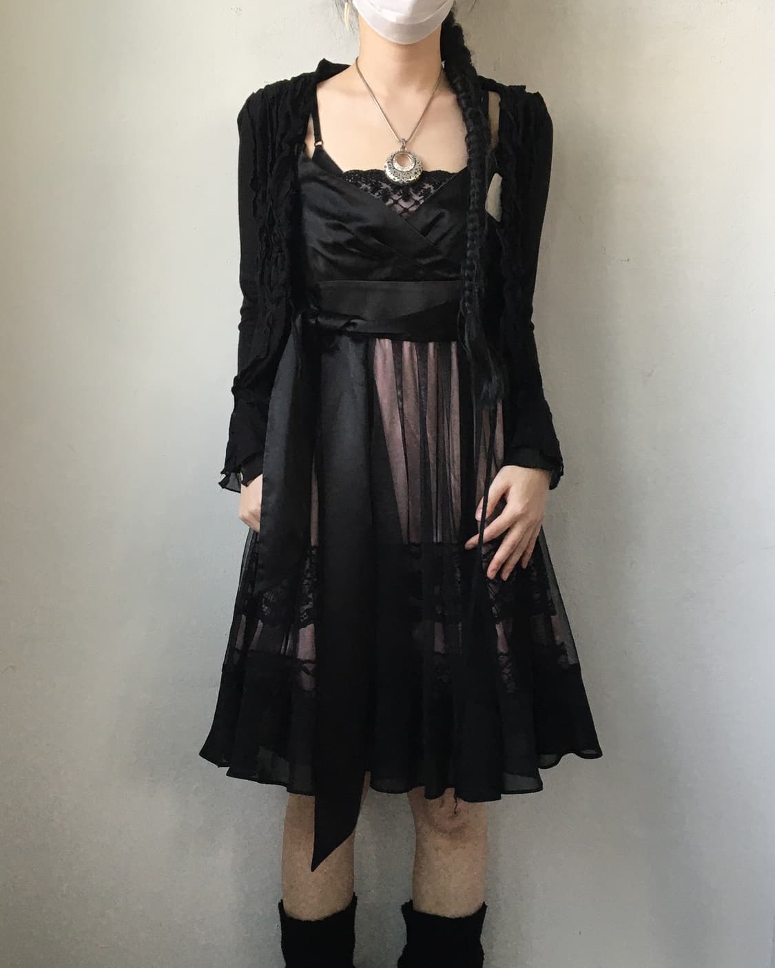 Frill point cardigan 상품이미지6