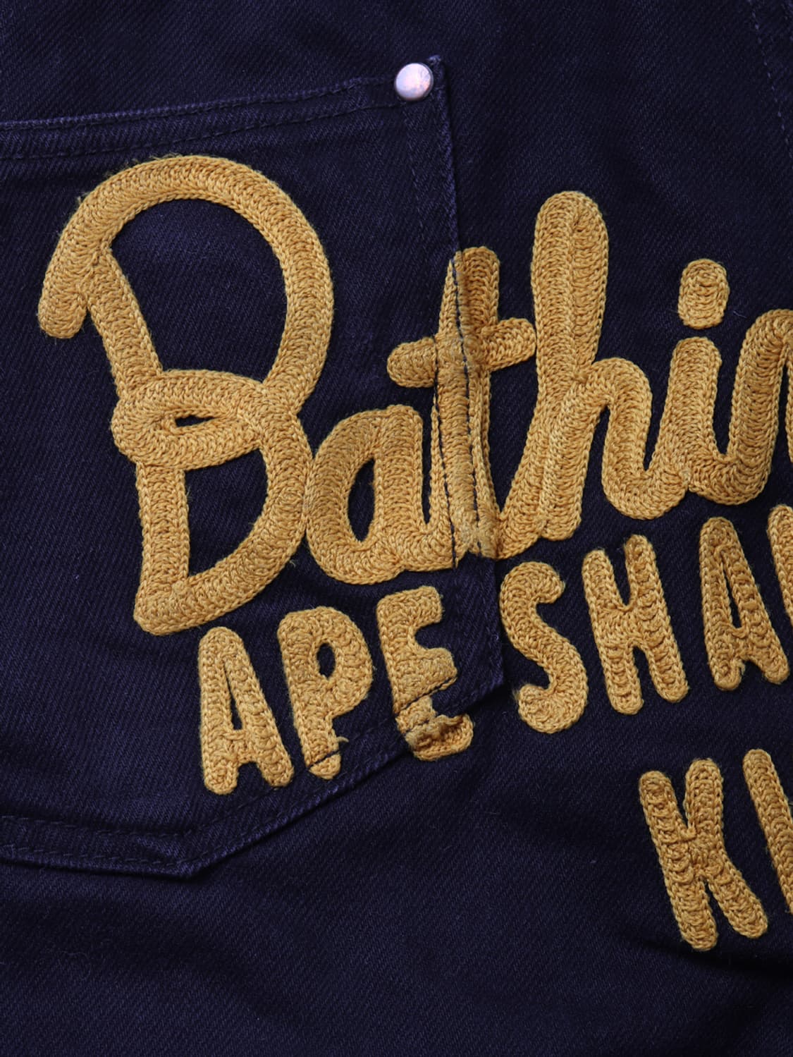 A BATHING APE Champion Denim Pants 상품이미지5