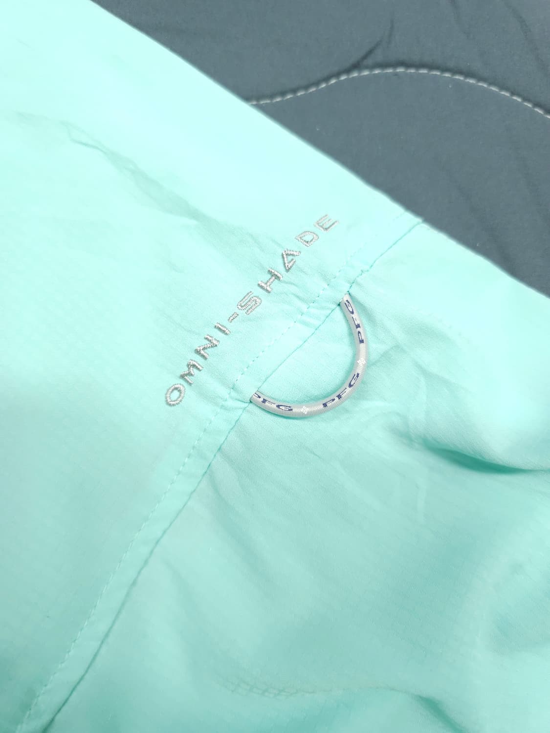 빈티지 콜롬비아 민트컬러 (얇은감)  상품이미지3