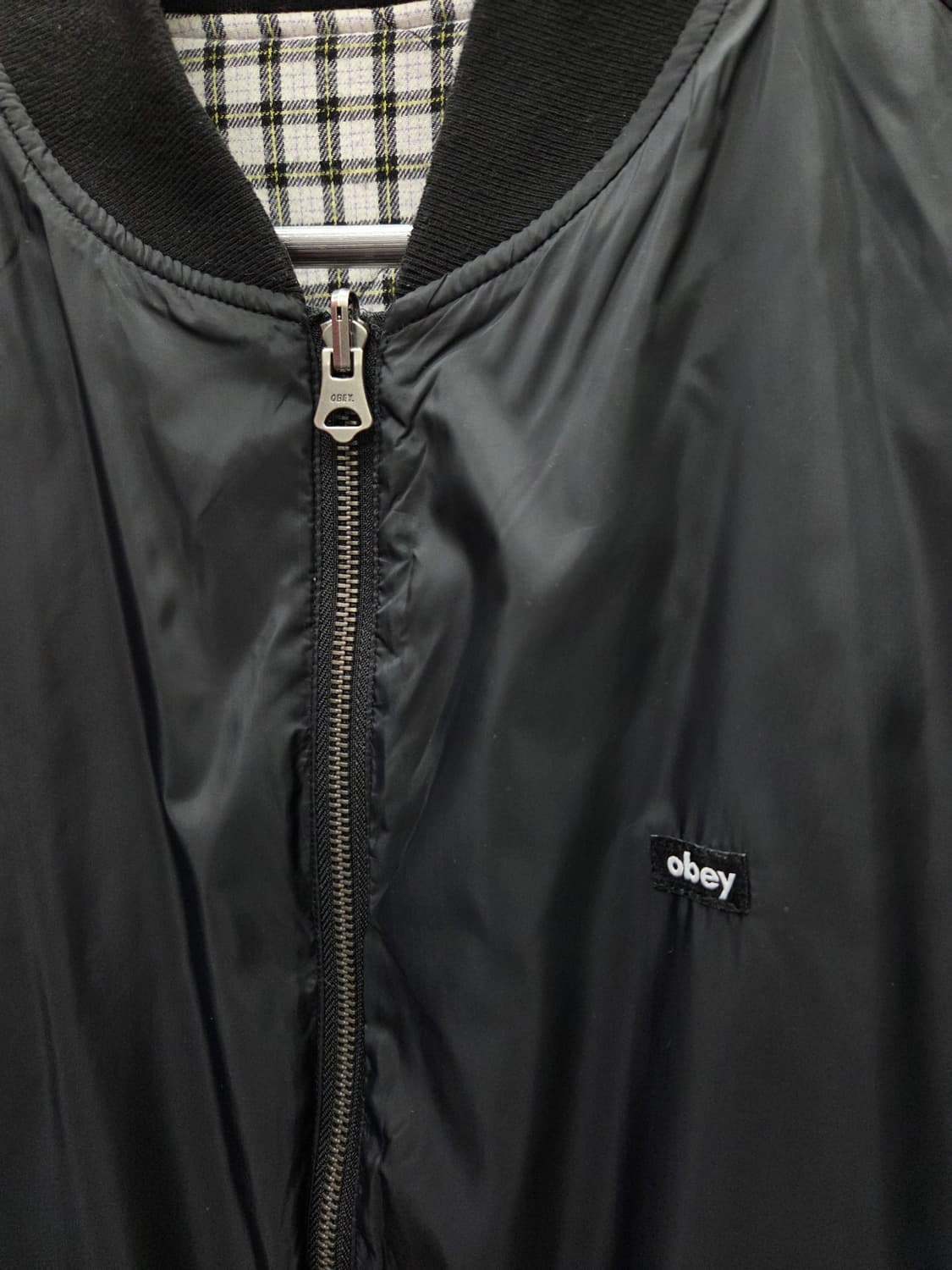 오베이 리버시블 블루종 자켓 상품이미지2