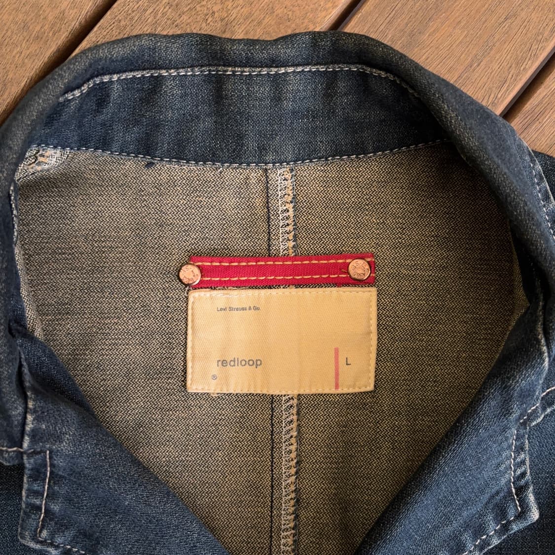 리바이스 Levi’s 레드룹 데님 커버올 자켓  상품이미지9