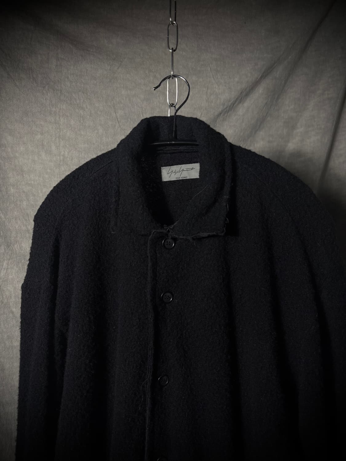 Yohji Yamamoto Pour Homme Alpaca Coat  상품이미지3