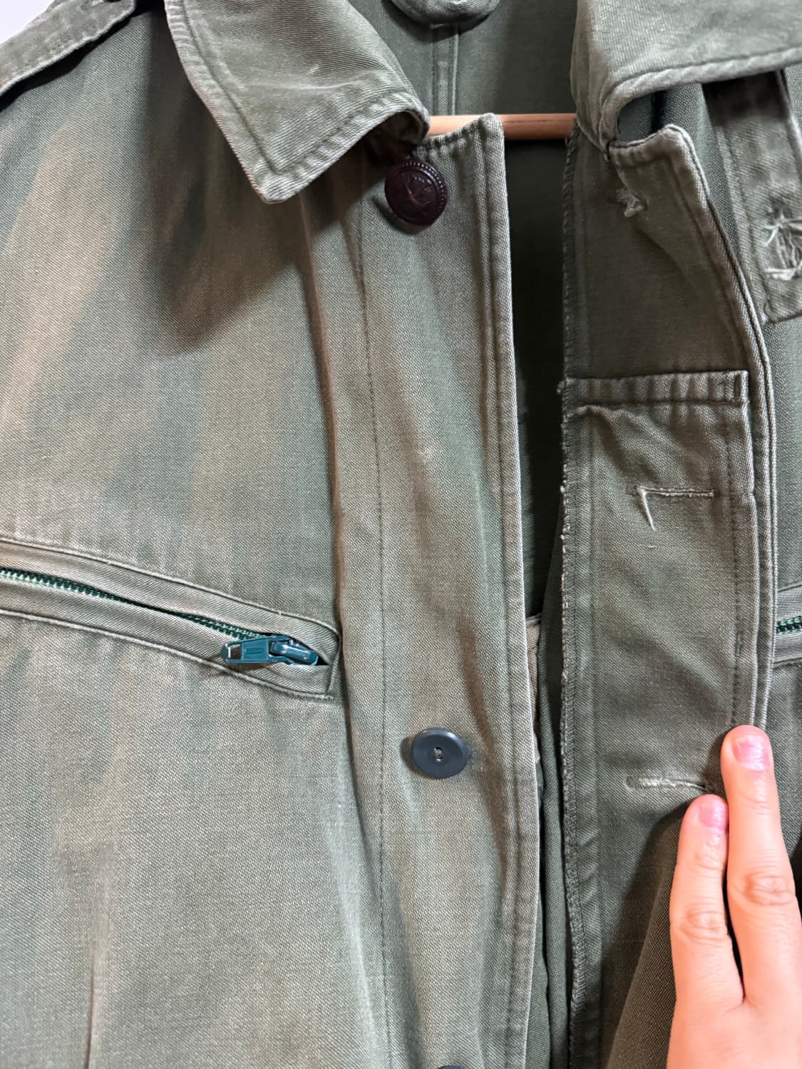 체코군 밀리터리 블루종 / 점퍼 상품이미지6