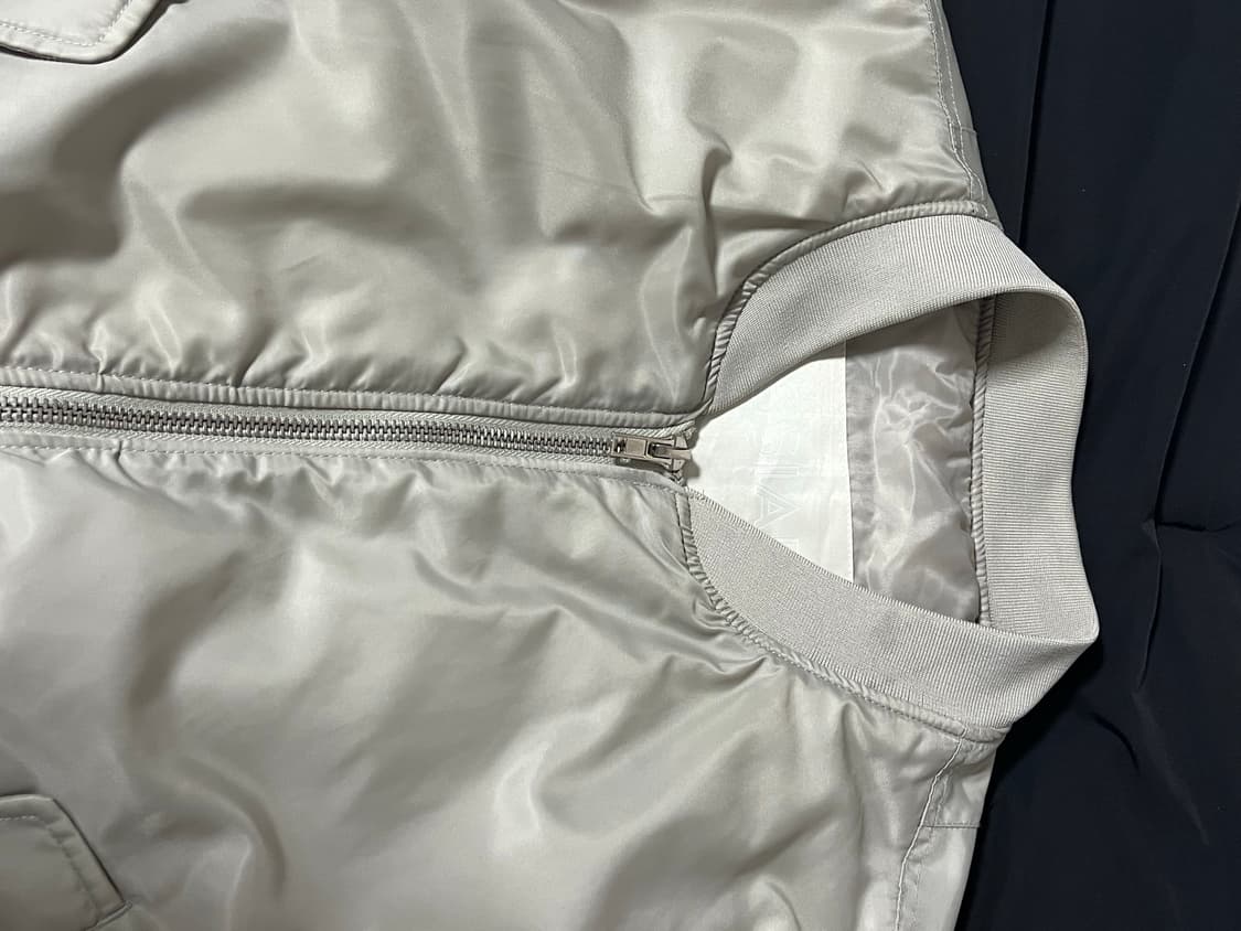 라이트그레이 Ma-1 보머자켓 상품이미지2