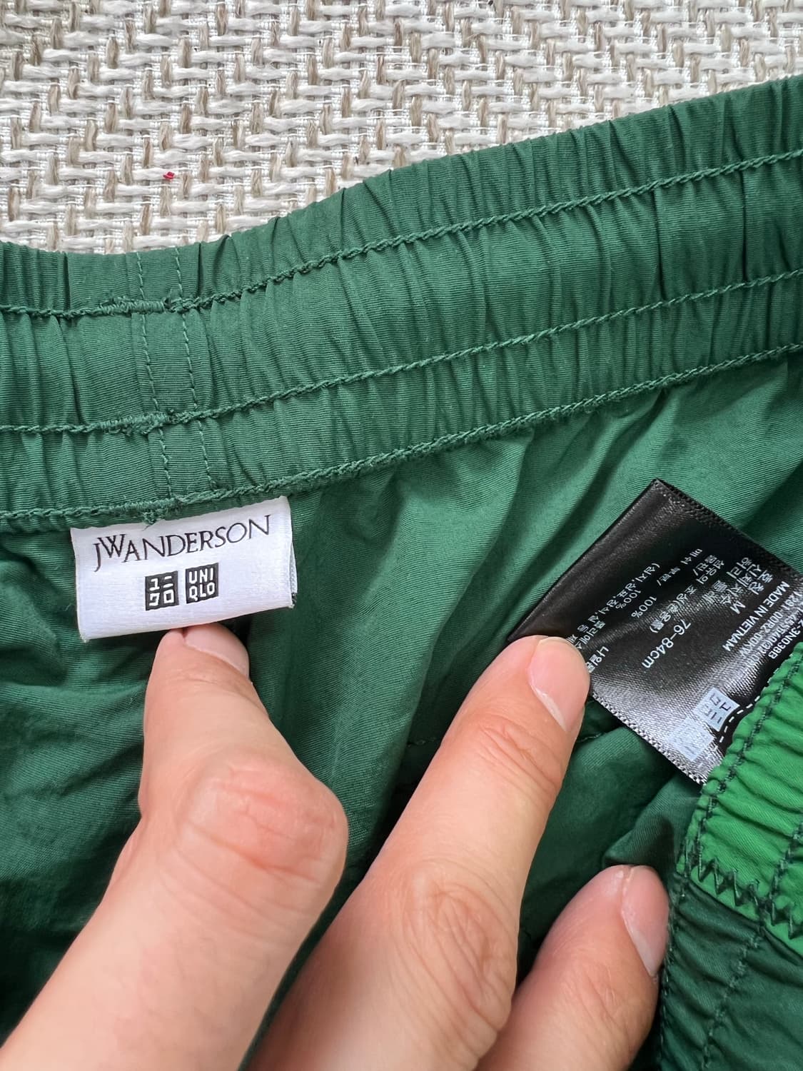정품) 유니클로 x JW앤더슨 반바지 M 상품이미지7