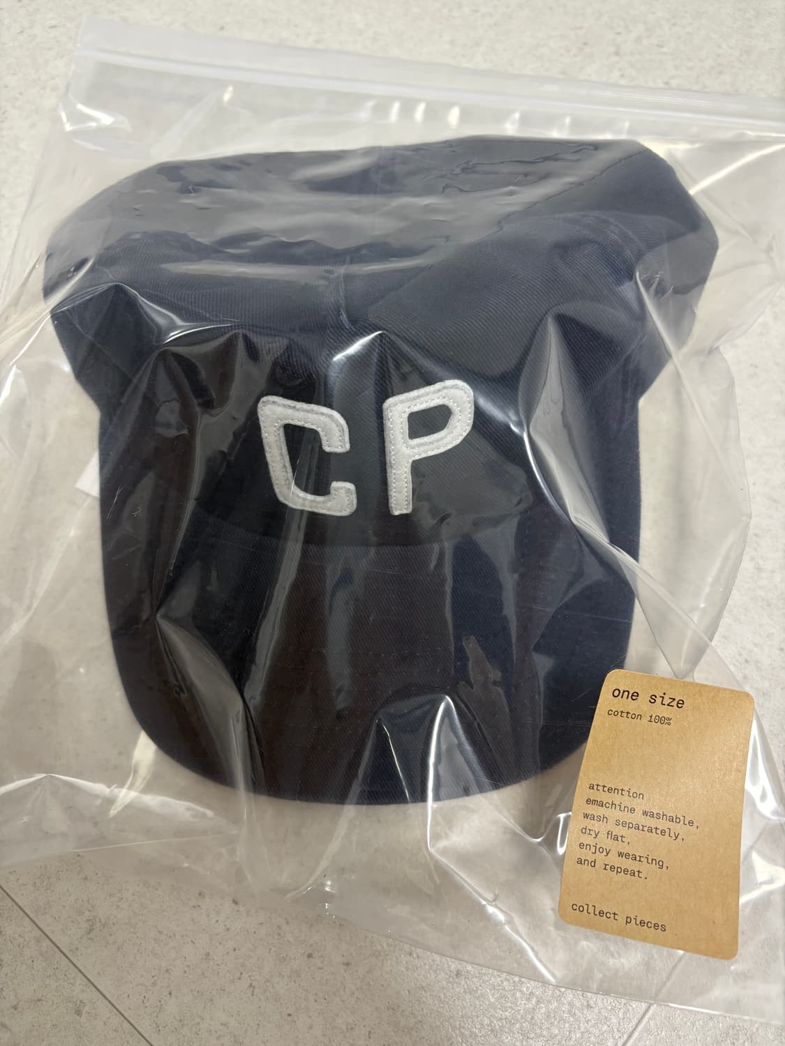 컬렉트피시스 CP 네이비 볼캡 상품이미지1