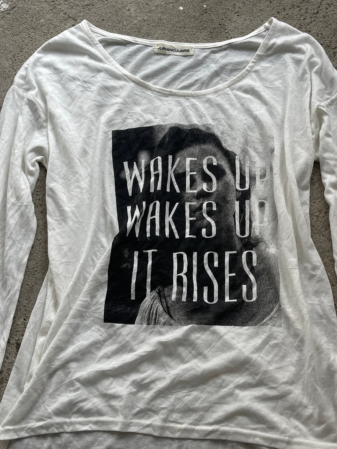 (Juriano jurrie)wake up printing t 상품이미지2