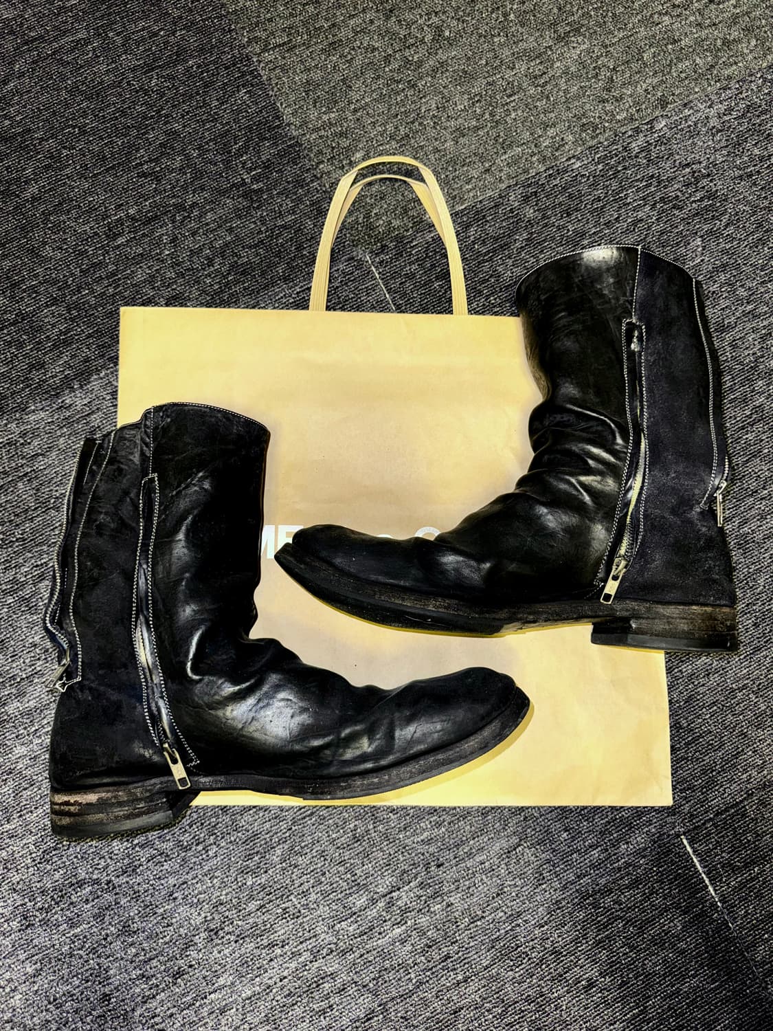 [44] A1923 ST3 Double Zip Boot 상품이미지1