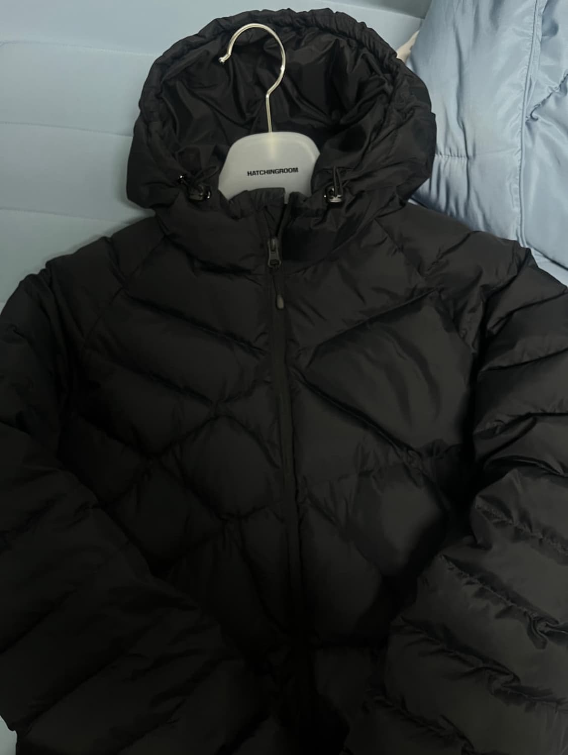 해칭룸 웹 구스다운 푸퍼 블랙 1(xs) 상품이미지2