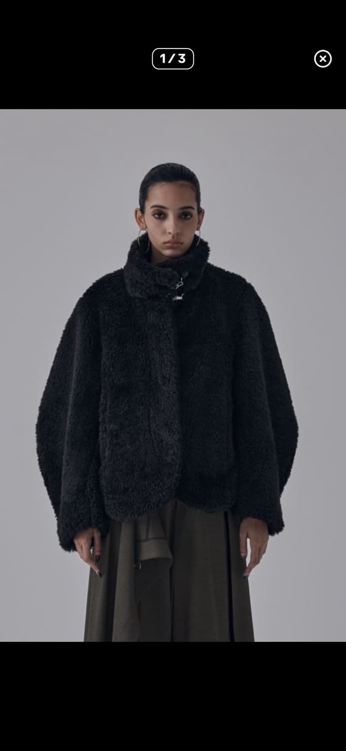 트레밍버드 메탈 후크 시어링 자켓 상품이미지1