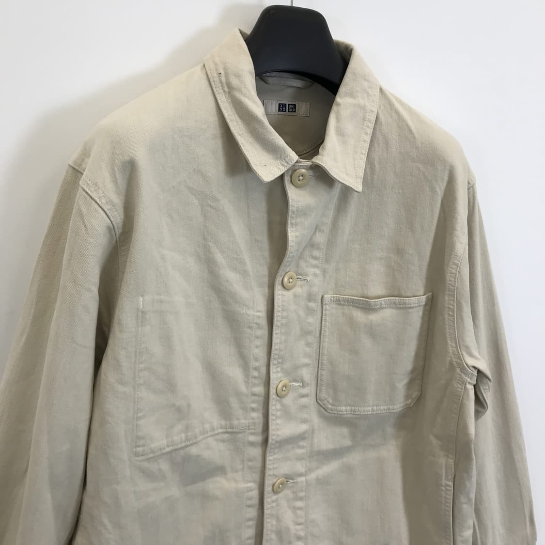 유니클로 신형 크림 워크자켓 [L] 상품이미지2