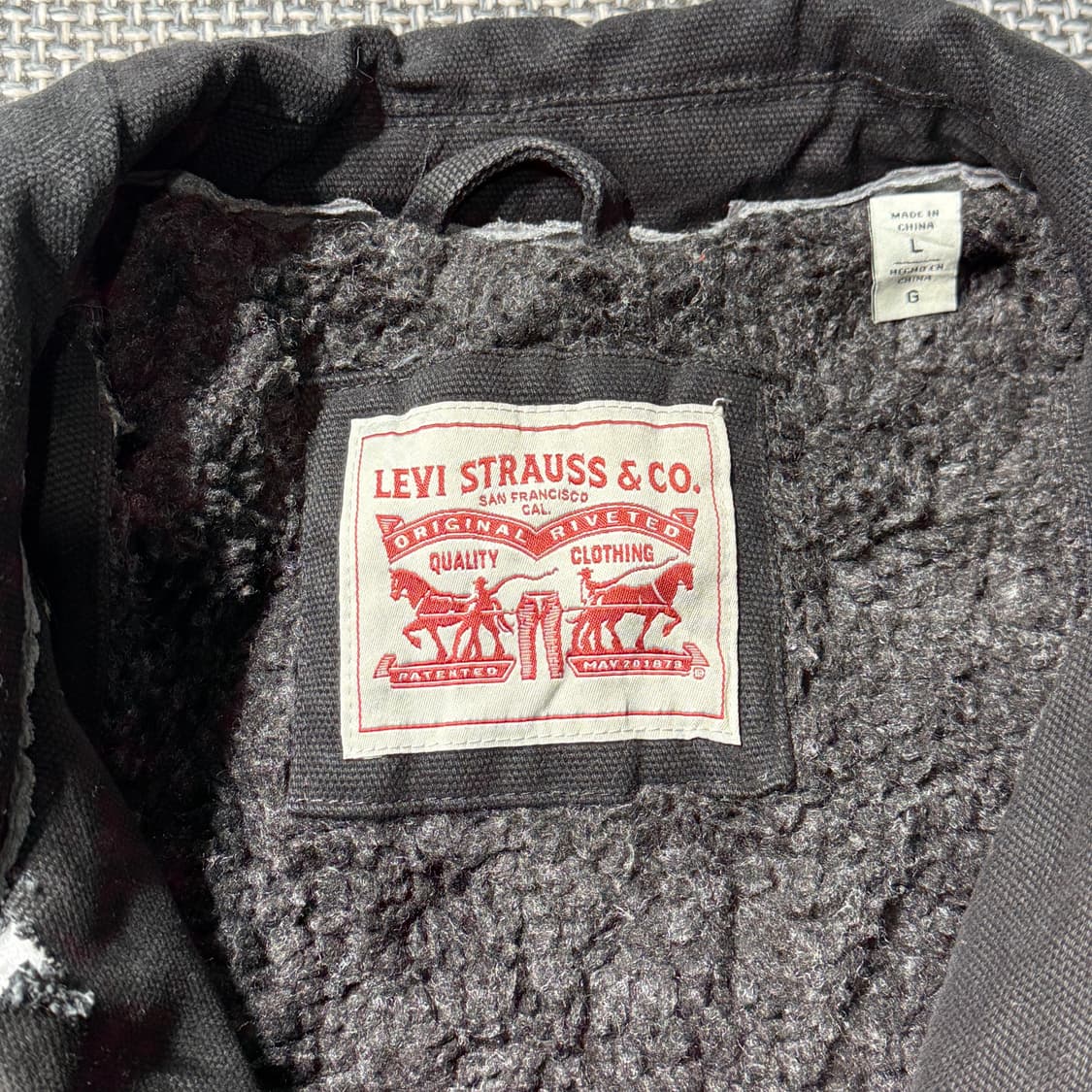 리바이스 쉐르파 데님 트럭커 (old-8504) 상품이미지5