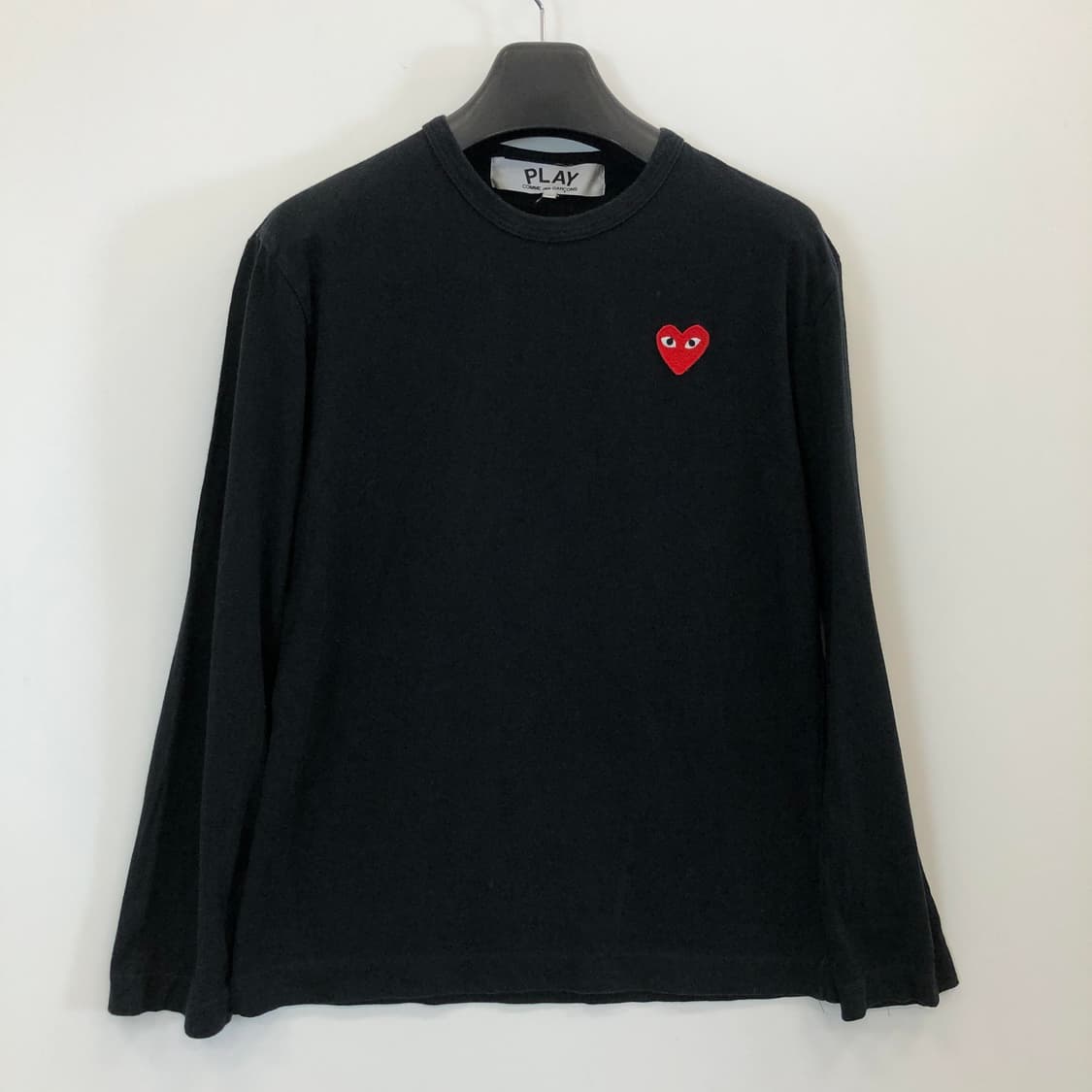 꼼데가르송 와펜 블랙 긴팔 L 상품이미지1