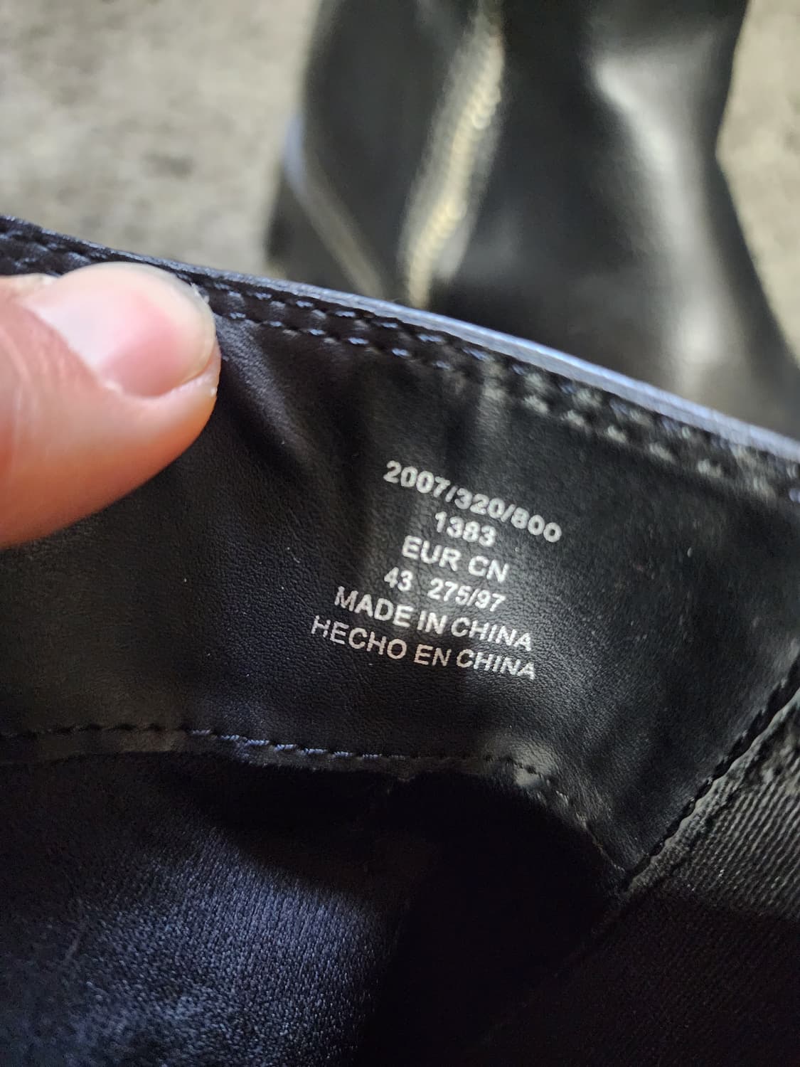 자라 블랙 첼시 부츠 275사이즈 상품이미지2