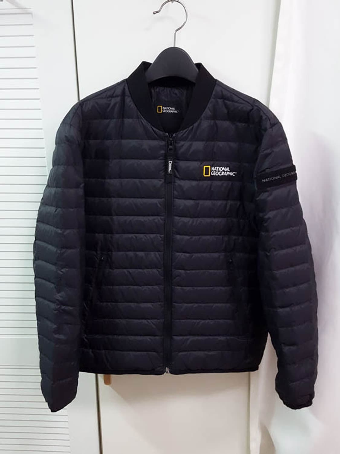 내셔널지오그래픽 여성 경량 다운 패딩 블랙 상품이미지1