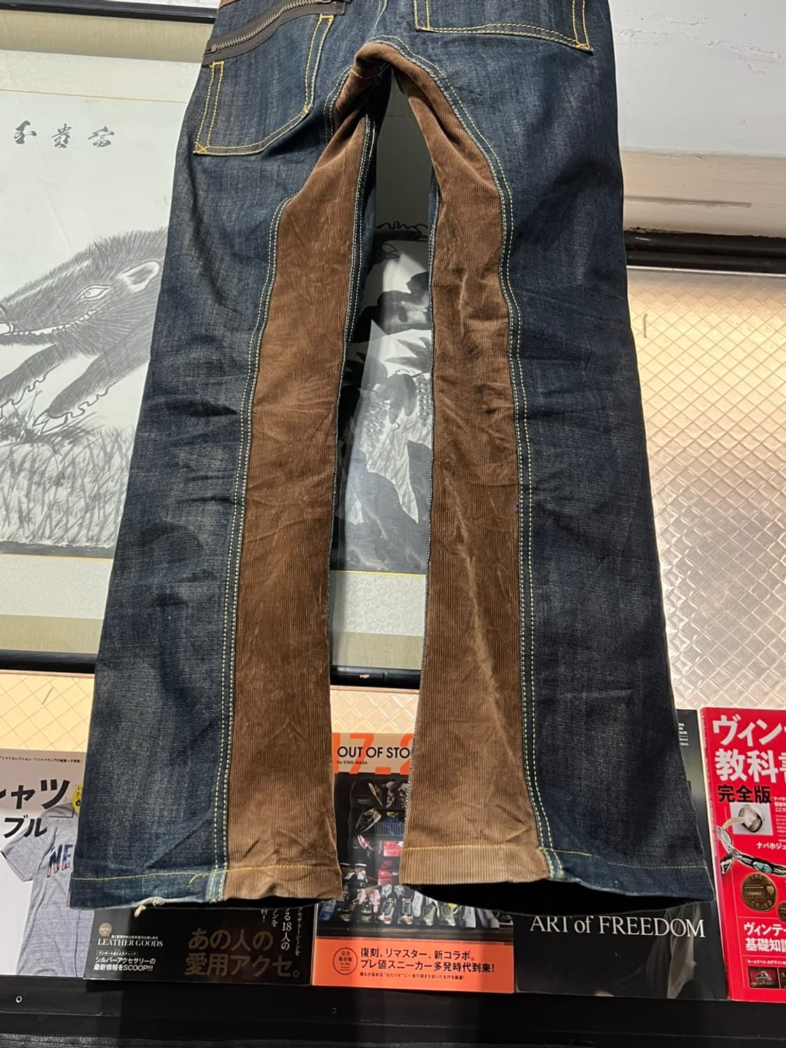 Roial 셀비지 웨스턴 부츠컷 팬츠 32 상품이미지7