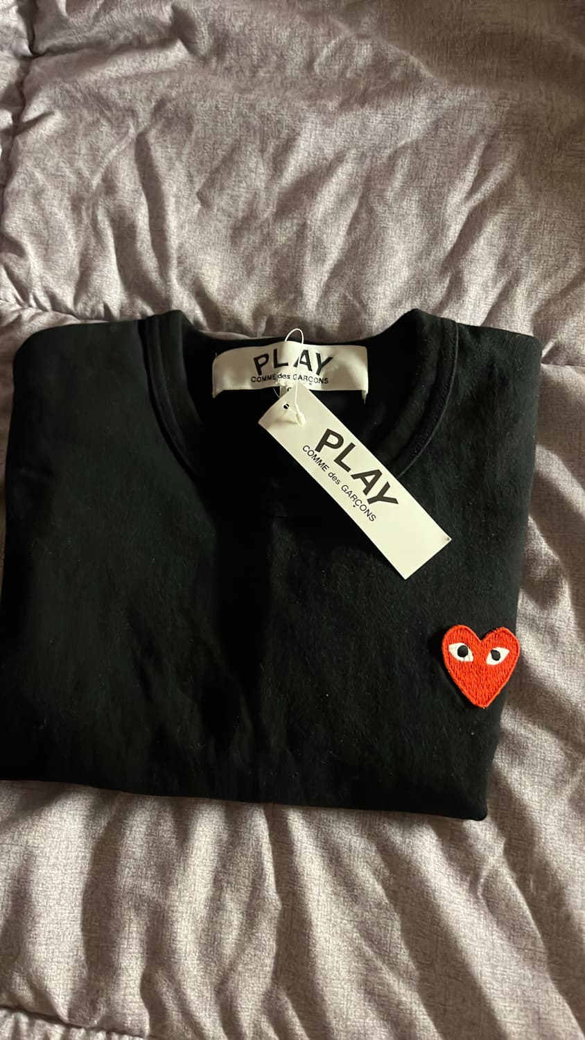 꼼데가르송 반팔 새상품 s 상품이미지2
