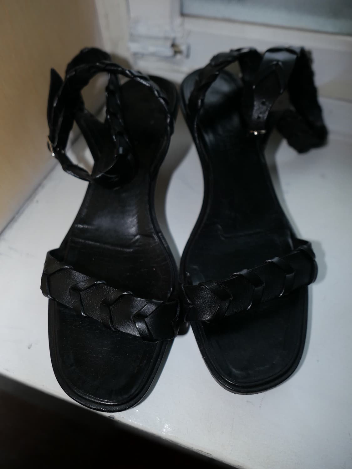 vintage hermes leather sandals 상품이미지1