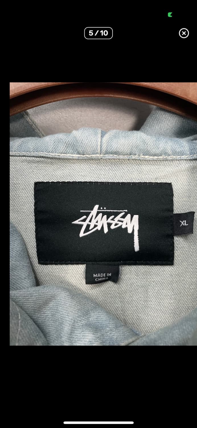 스투시 데님 파카 A2855 상품이미지5