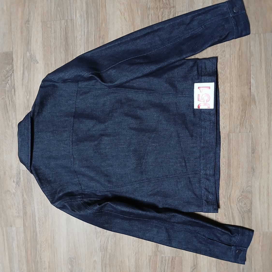 plac 051 플랙 데님 칸디아니 트러커 청자켓 상품이미지5