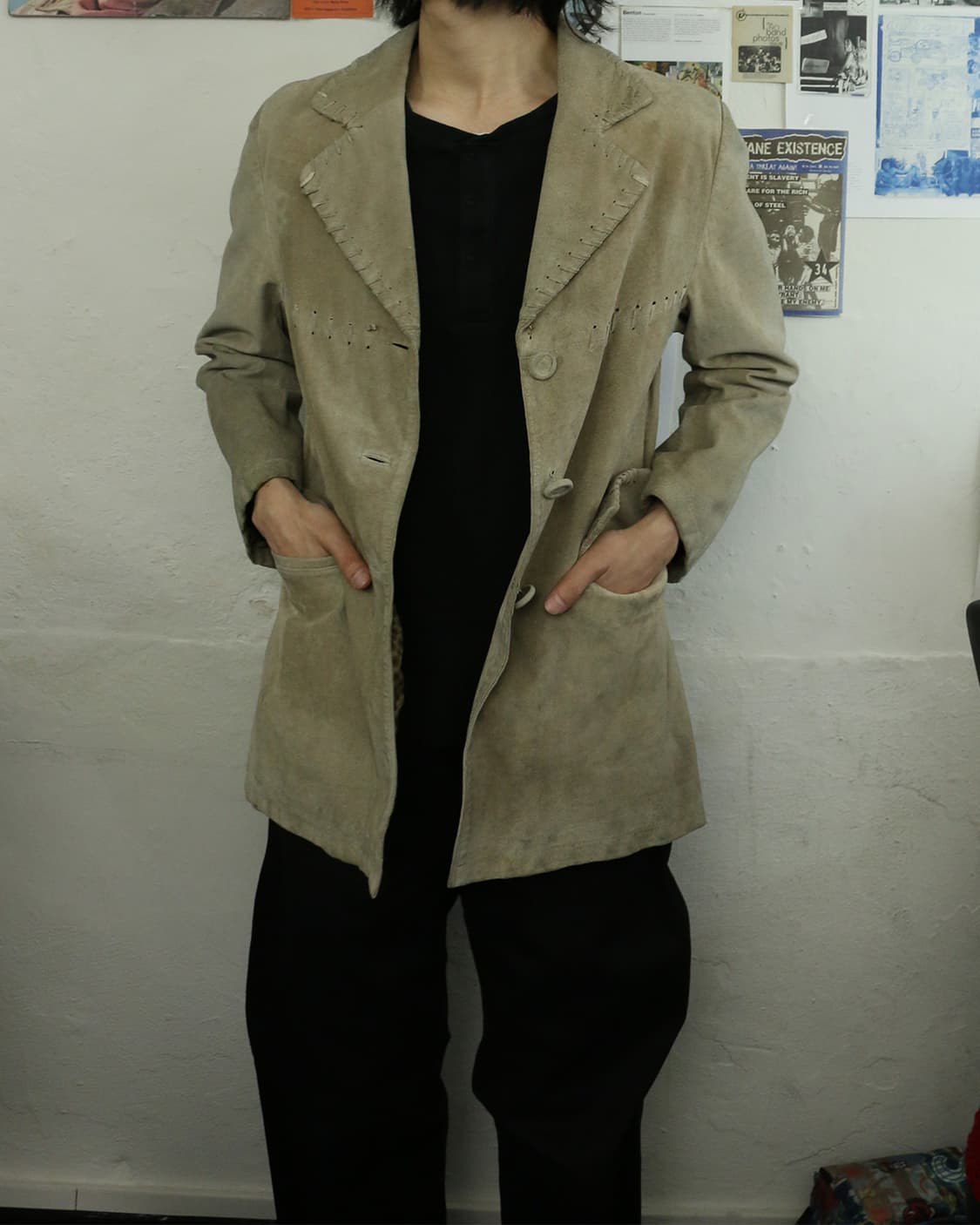 웨스턴 스타일 스웨이드 자켓 상품이미지4