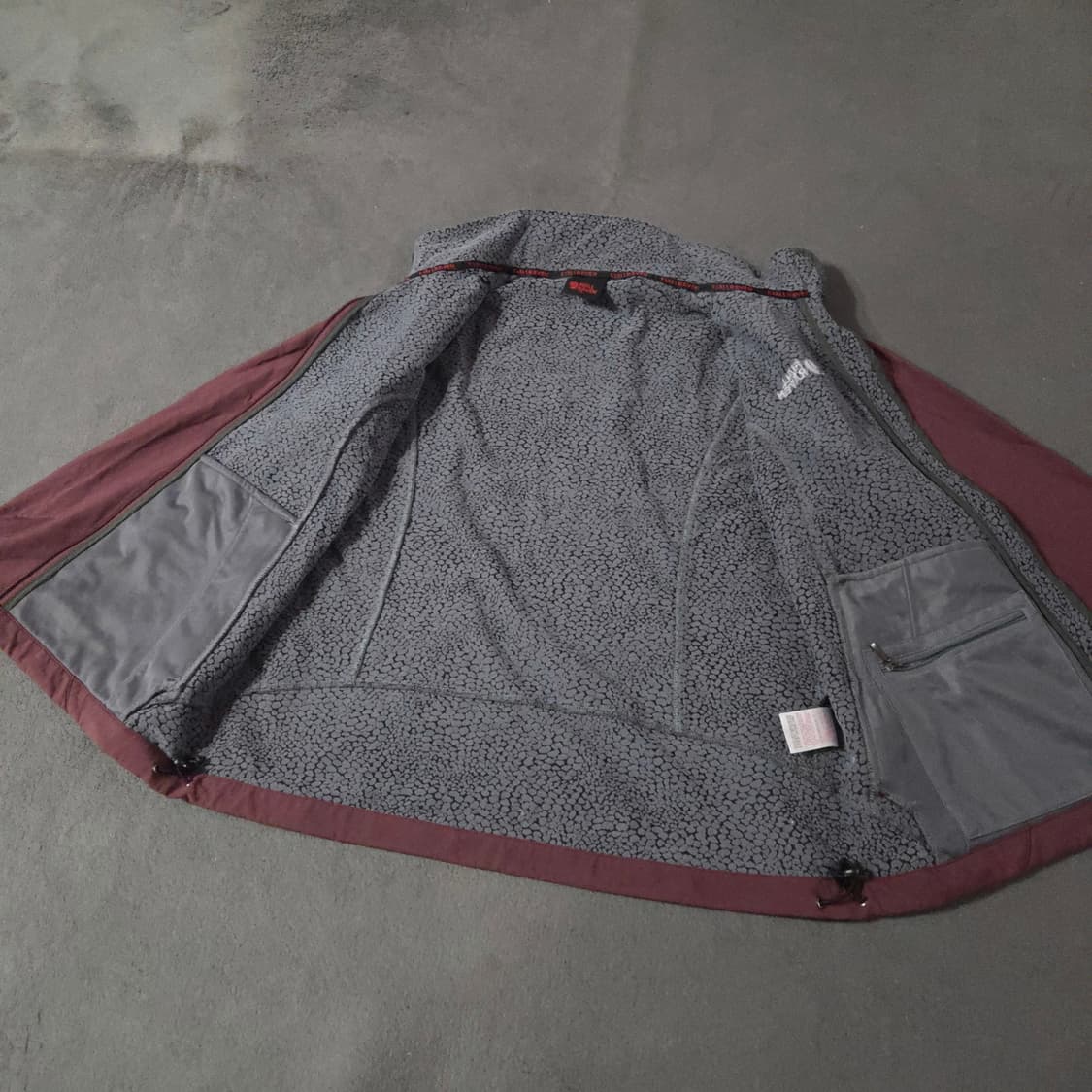 피엘라벤 여성 플리스 자켓 M(55) 버건디 상품이미지8