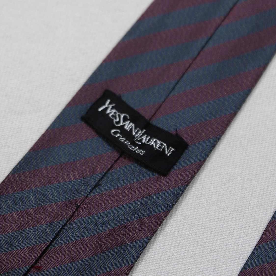 YSL 실크 패턴 넥타이 상품이미지5