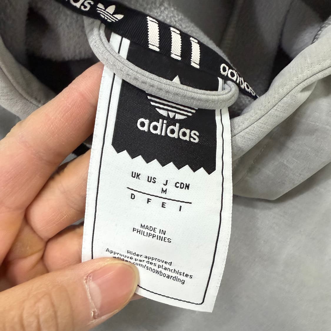 [M] 아디다스 팀 테크 그레이 후드티0102T1 상품이미지3