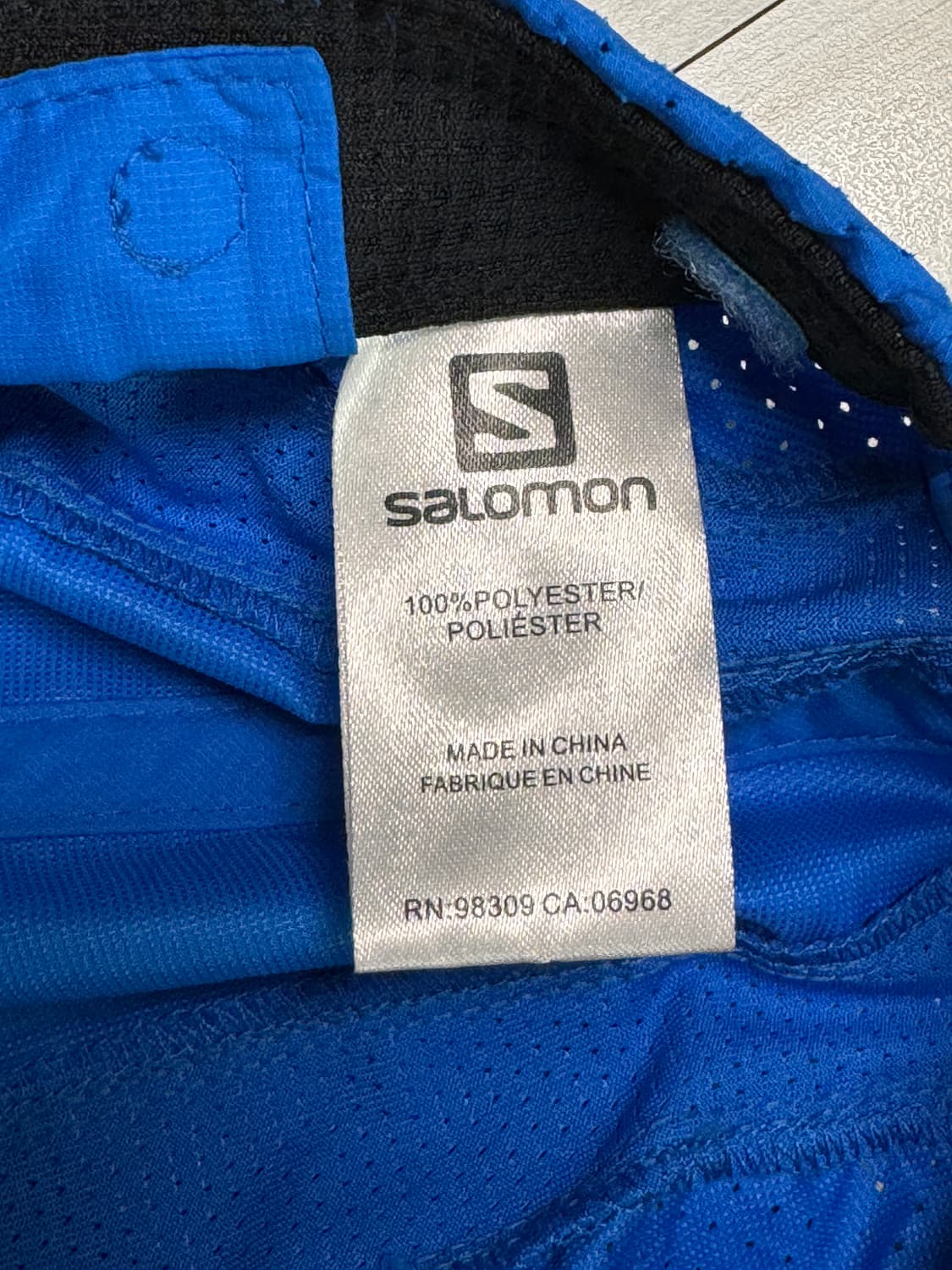 살로몬 러닝 모자 파란색 상품이미지4