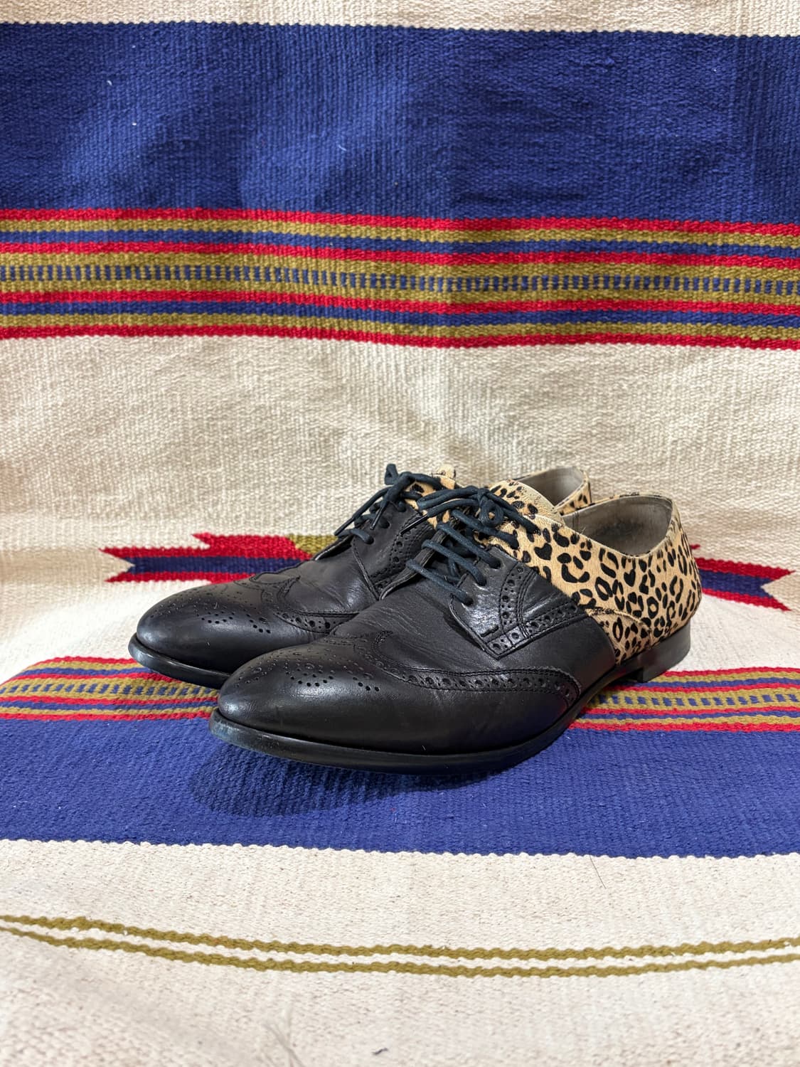 Alfredo Bannister leopard western derby 상품이미지1