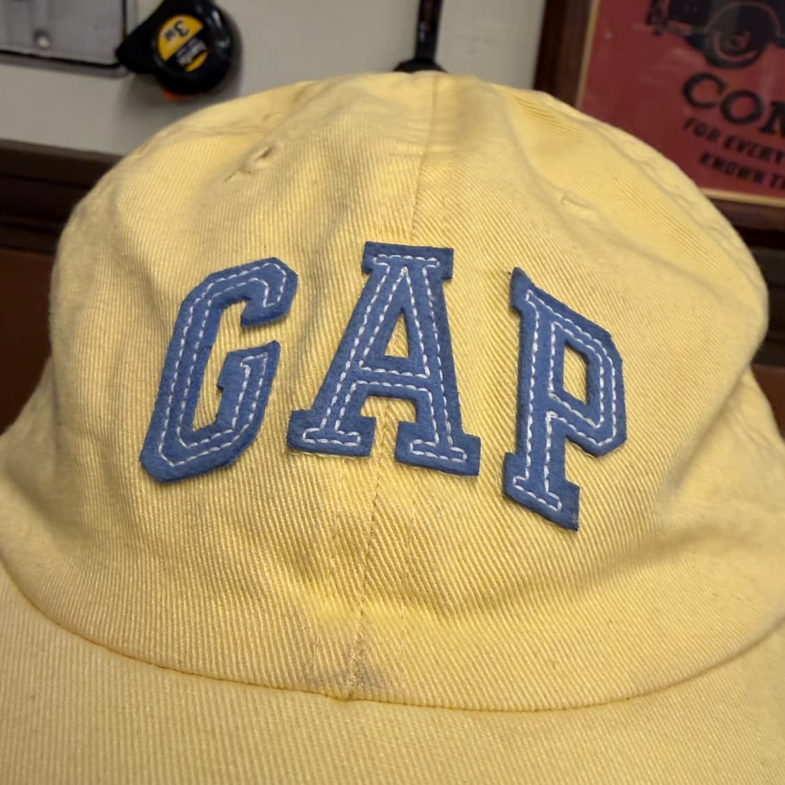 GAP 빈티지 옐로우 볼캡 상품이미지6