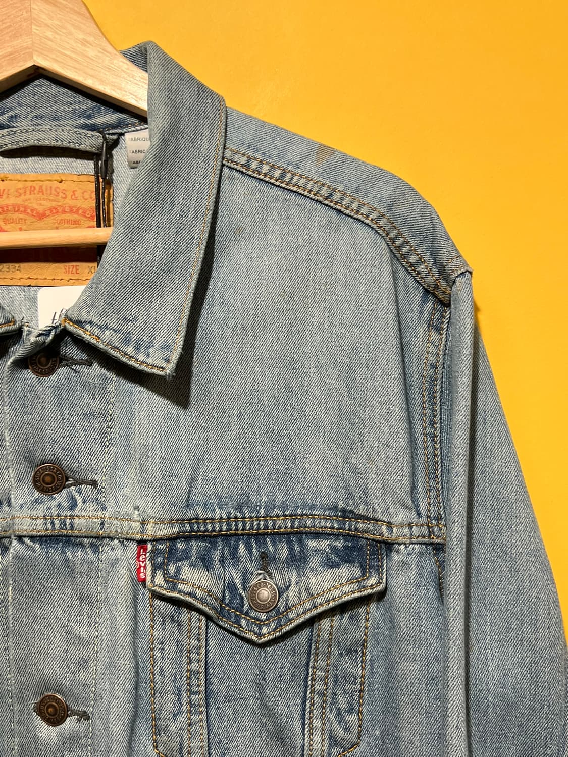 10s [XL] 리바이스 타입3 PABLO 커스텀 데님 트러커 상품이미지2
