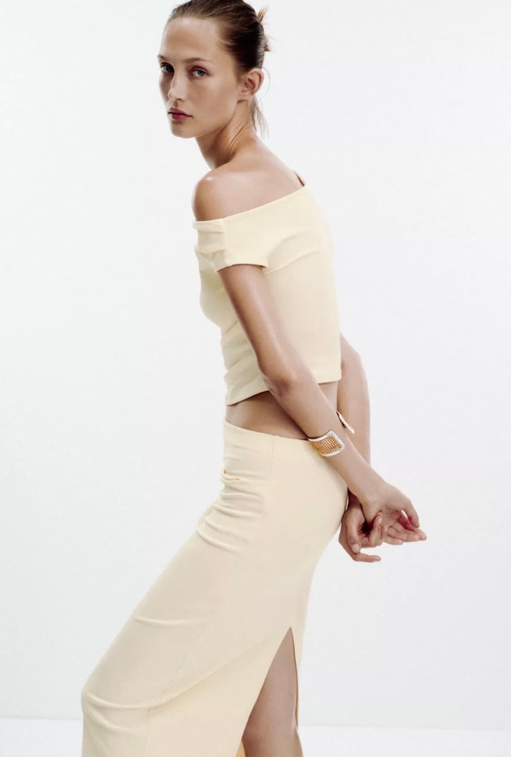 (새상품) ZARA 자라 언밸런스 탑 상품이미지3