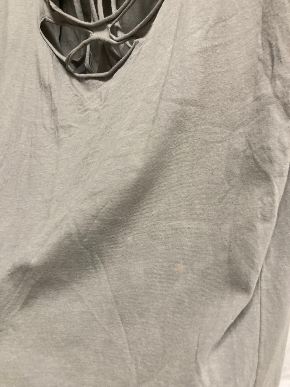 distressed cutout tee dress 상품이미지6