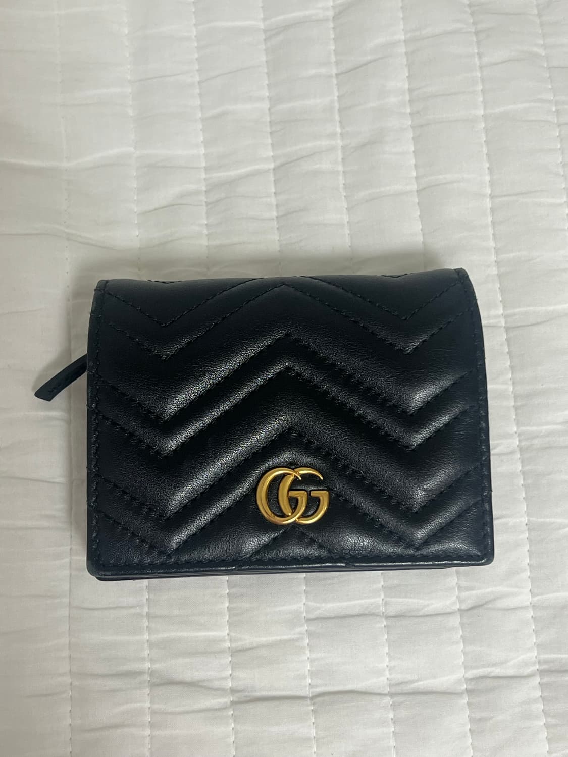 구찌 마몬트 반지갑 블랙 단품 상품이미지1