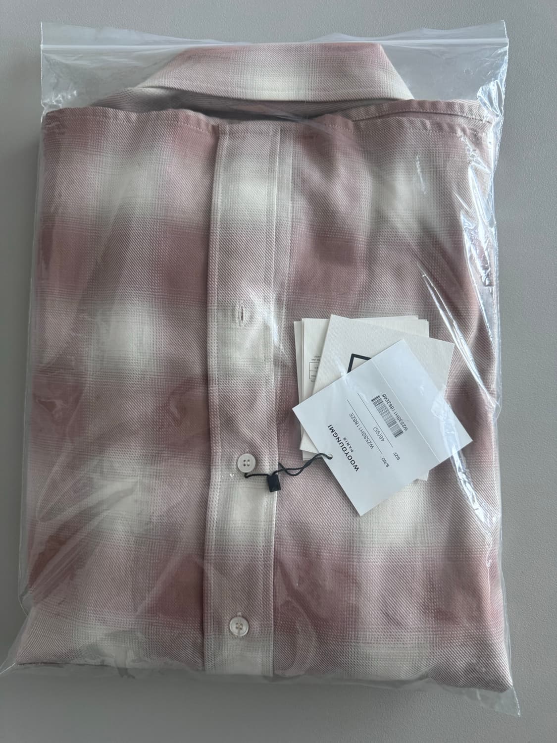 우영미 그라데이션 셔츠 베이지 상품이미지2