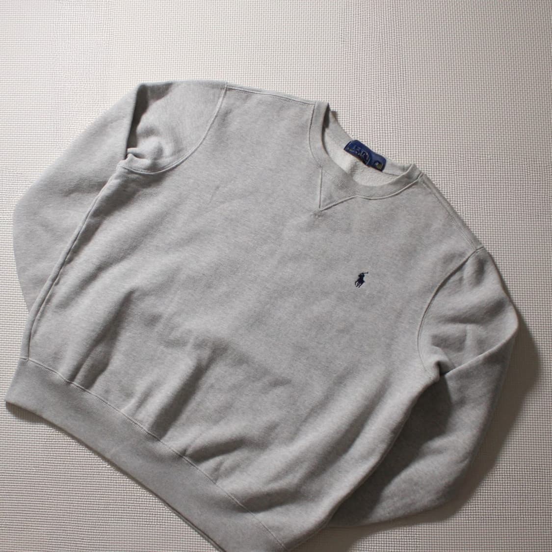 Polo 폴로 랄프로렌 기모 그레이 후드티 상품이미지3