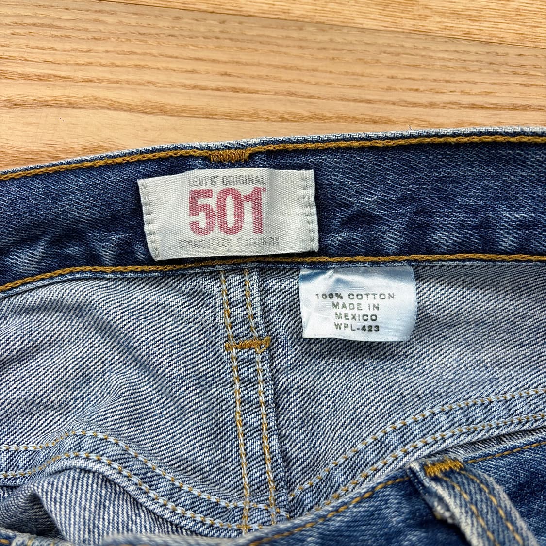 00s 리바이스 501 데님 (32) 상품이미지6