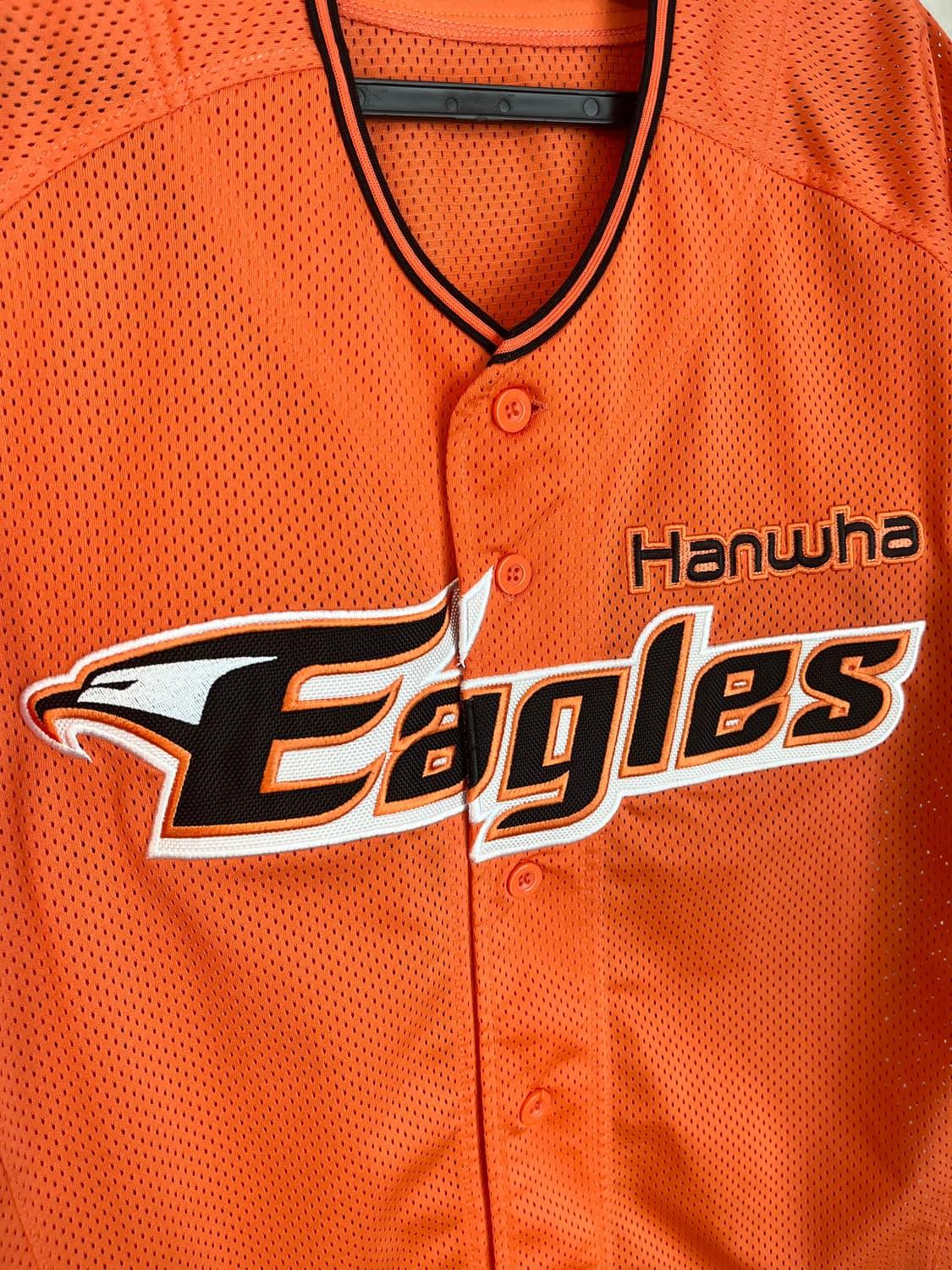 한화 이글스 레플리카 노마킹 홈 야구 유니폼 [100] 상품이미지5