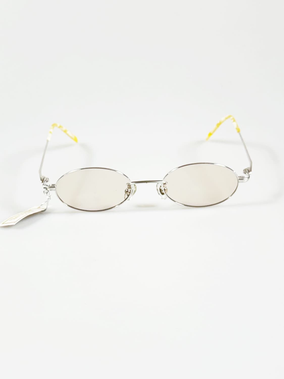 JEEP 실버 슬림 오벌 메탈 프레임 빈티지 안경 상품이미지2