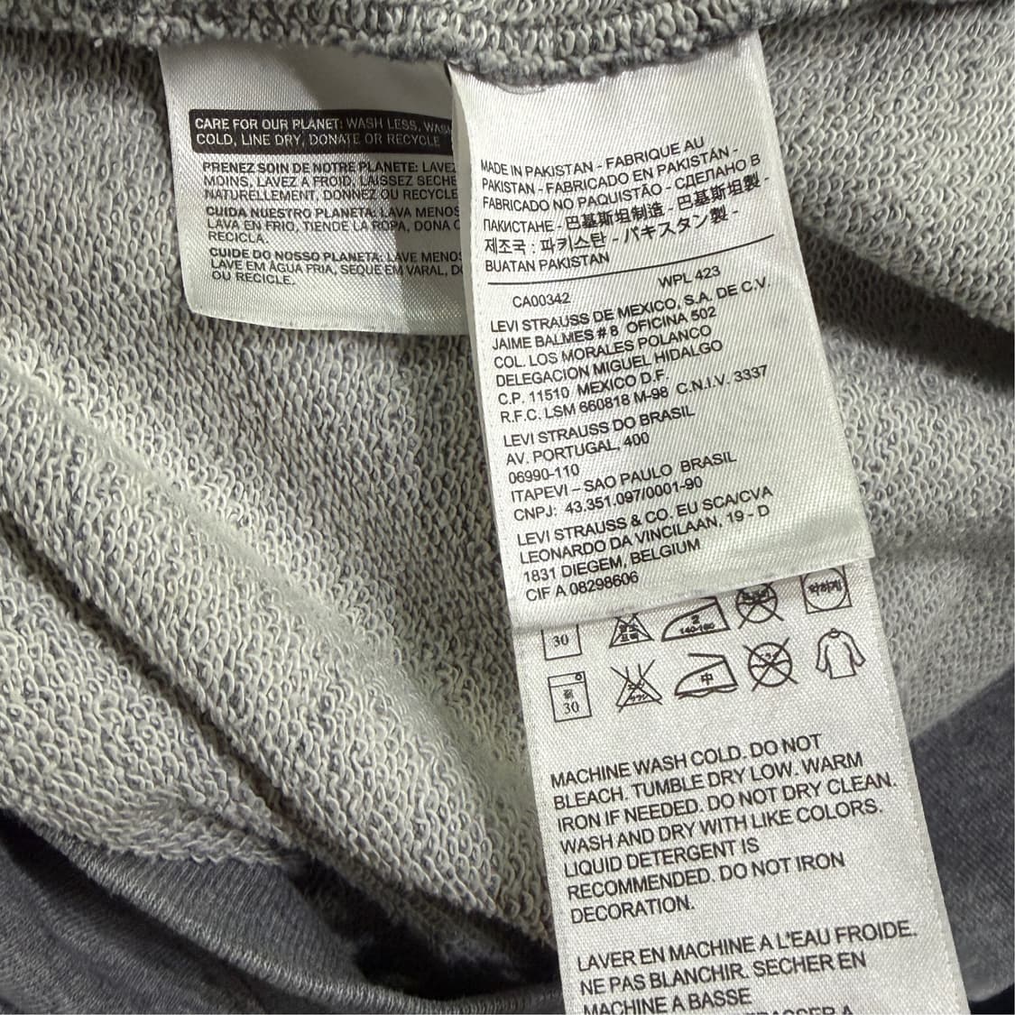 [M] 리바이스 스펠아웃 후드집업 상품이미지8