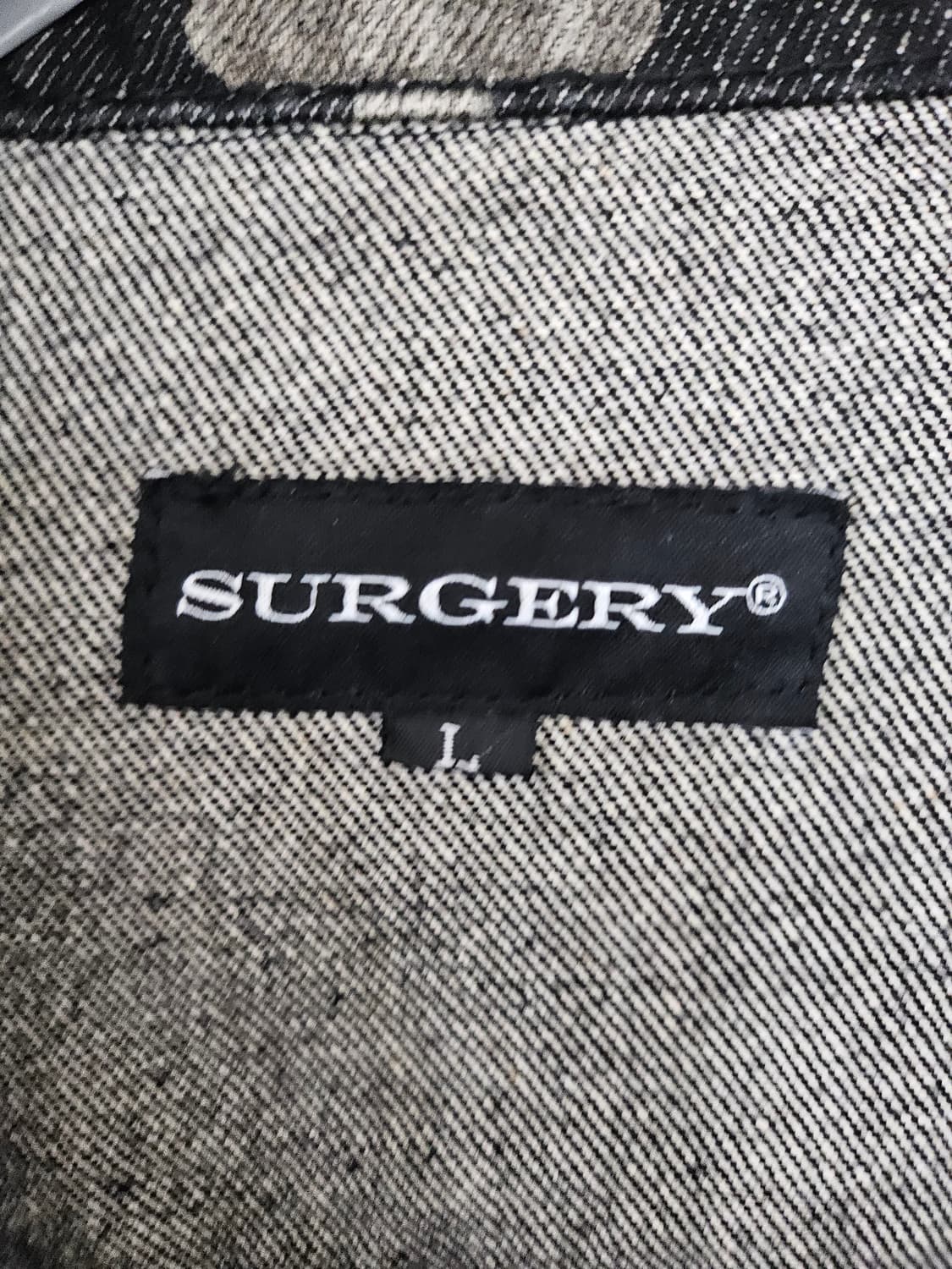 써저리 모노그램 클로버 트러커 자켓 L 상품이미지3