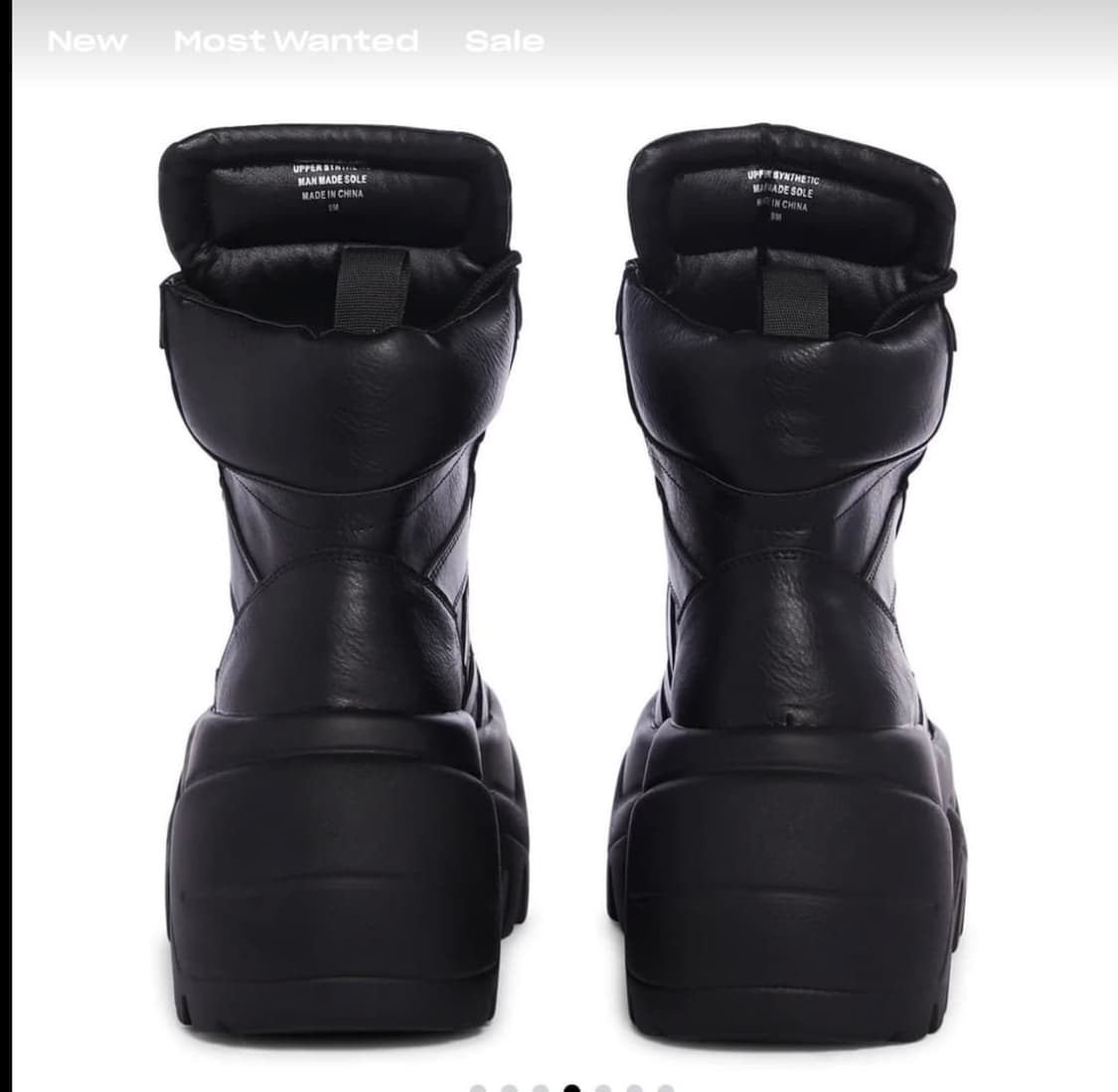 돌스킬  Dolls kill Dark Wavs 부츠 상품이미지3